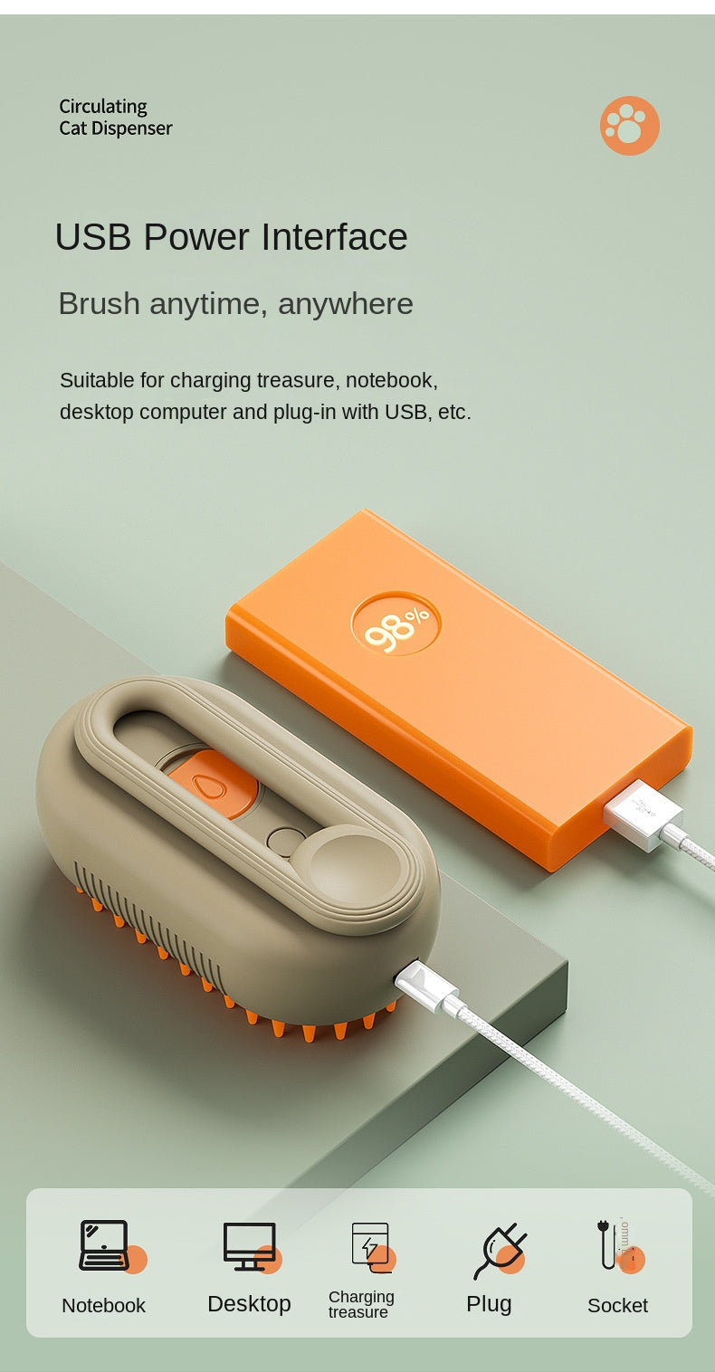 Steam Grooming Brush™ (Pets Love This) 🐾