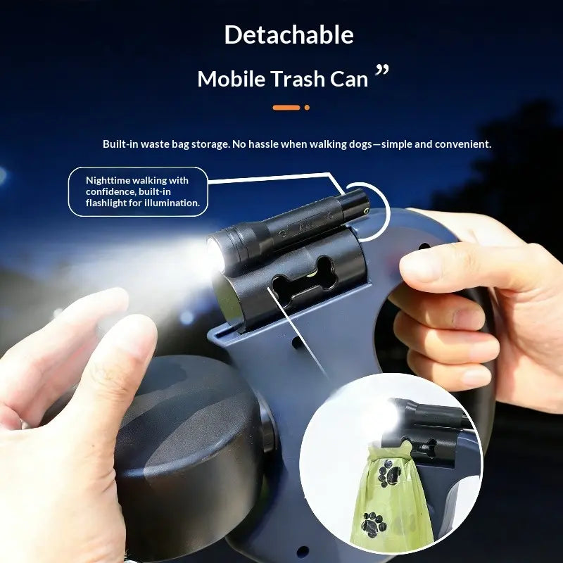 DuoControl™ Leash – Walk 2 Dogs Without Tangles