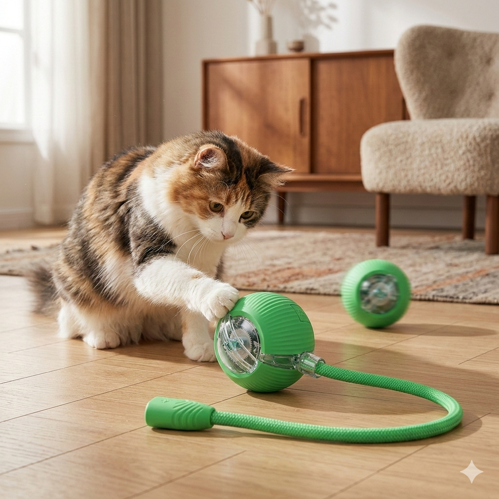 SmartCat™ Interactive Ball (Cats Go Crazy For This)
